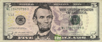 5 Dollar Bill