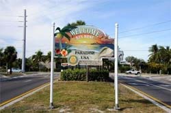 Key West Welcome Sign