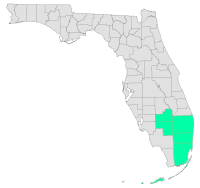 South East Area of Florida